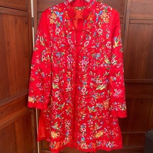 Vintage Silk Chinese Jacket